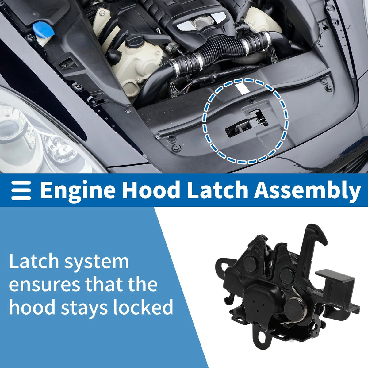 Hood Latch Assembly for Toyota FJ Cruiser (2007-2014) 1 Pcs