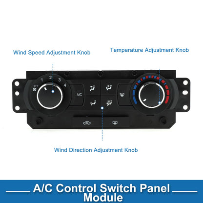 HVAC A/C Climate Control Panel for Chevrolet Epica 2009 Black