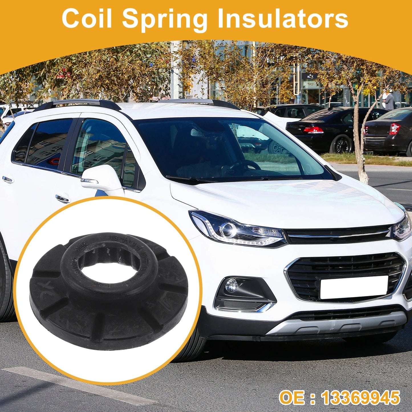 Front Upper Coil Spring Insulators for Chevrolet Trax (2017 - 2022)