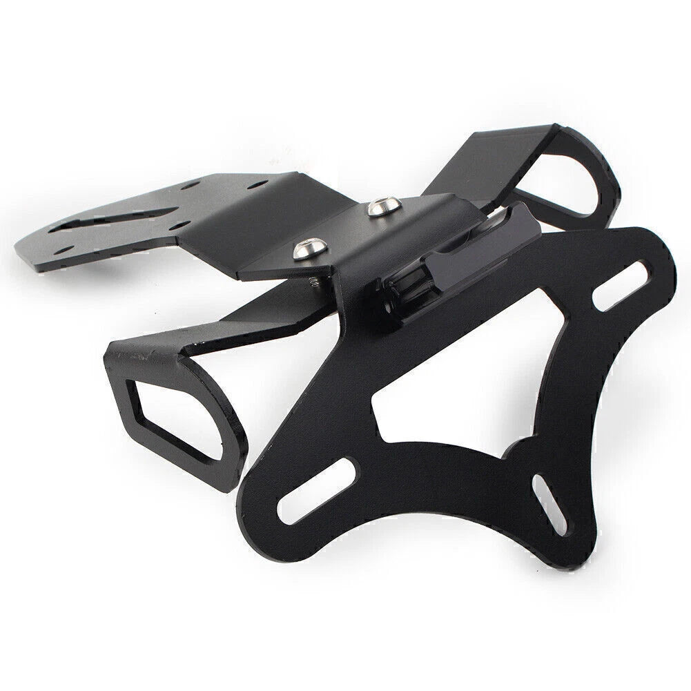 Black Steel Fender Eliminator License Plate Holder for KAWASAKI ZX-10R (16-20)