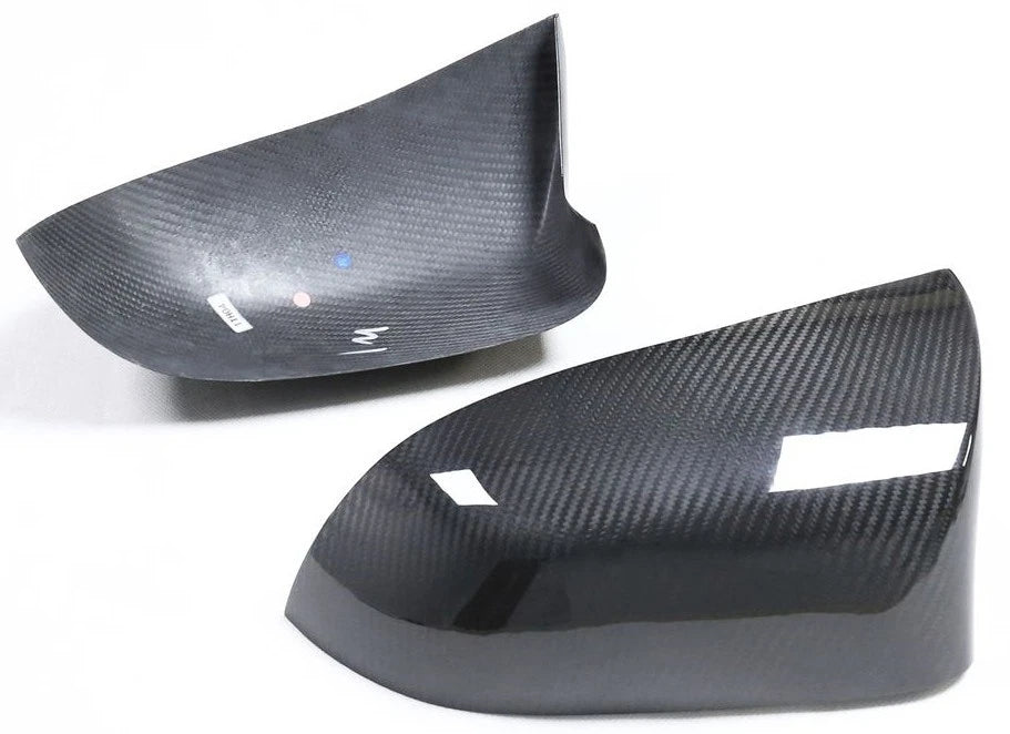 Add-on Carbon Fiber Side Mirror Cap Cover for BMW F85/F86 X5M/X6M (2015–2019)