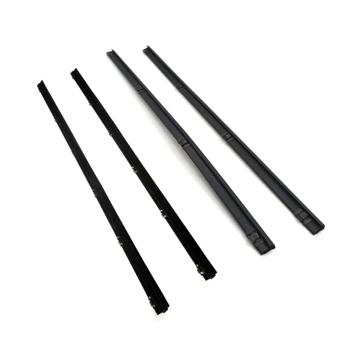 Front Rear Door Glass Inner Weatherstrip for Toyota Land Cruiser 1990-1997