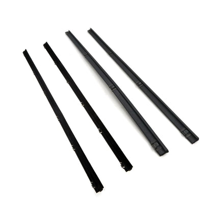 Front Rear Door Glass Inner Weatherstrip for Toyota Land Cruiser 1990-1997