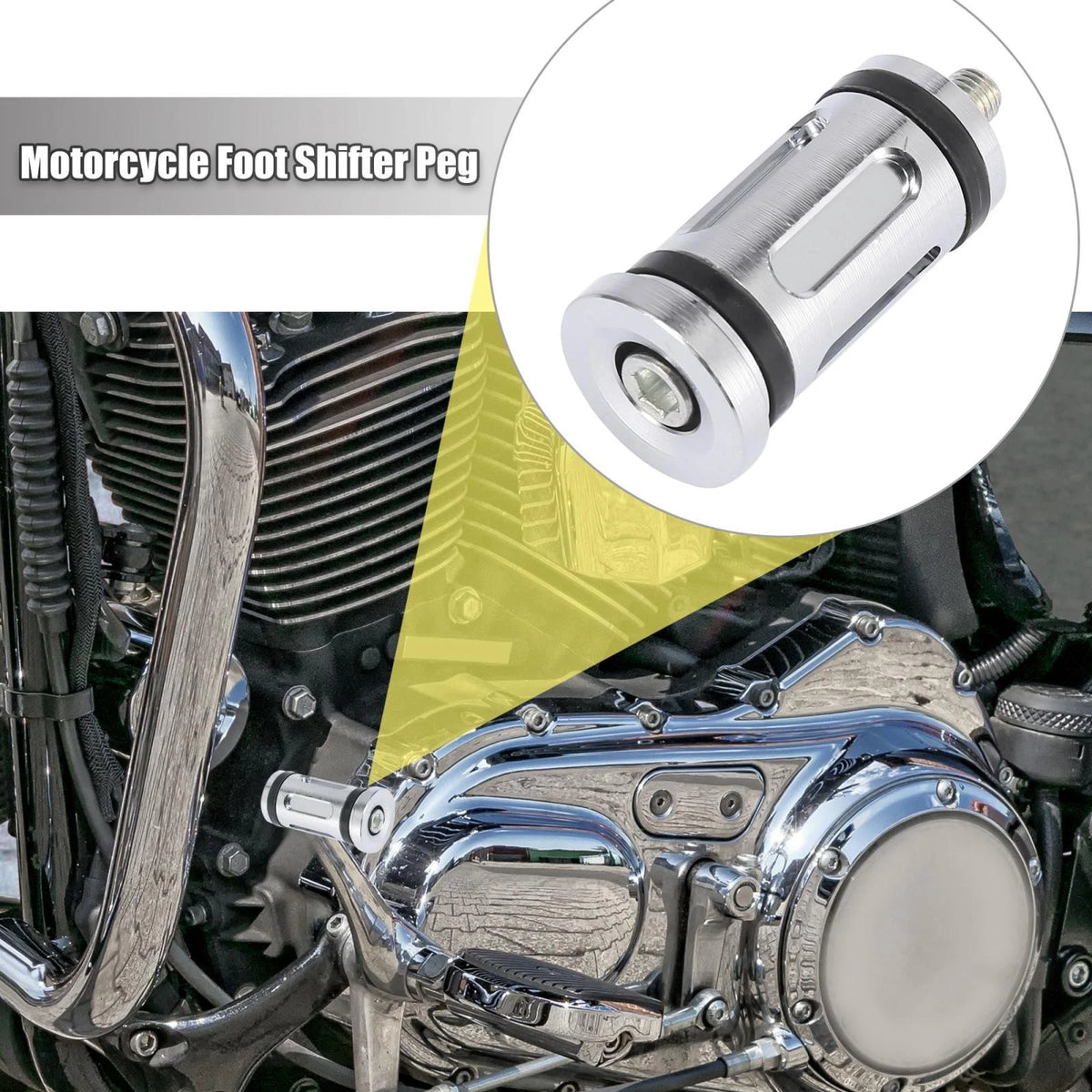 2 x Foot Shifter Shift Peg for Harley Softail Sportster Road Glide