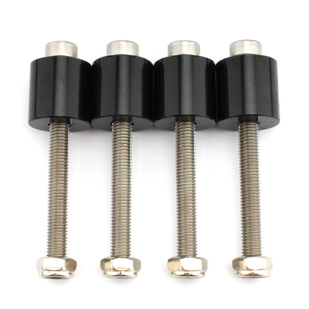 Black Moto Aluminum Bar Handlebar Risers Clamp for Suzuki GSXR1300 (1999-2019)