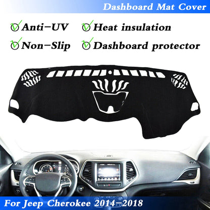 Dash Cover for Jeep Cherokee 2014-2018 (2014-2018)