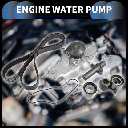 Water Pump Kit with Tensioner Idler for Acura CL (2001-2003)