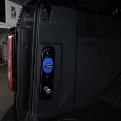 Blue Door Lock Cover Trim for Ford Bronco, F-150 (2021-2022)