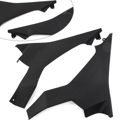 Black Seat Side Fairing Cowl Panel Covers for KAWASAKI Ninja 400 (2018-2020)