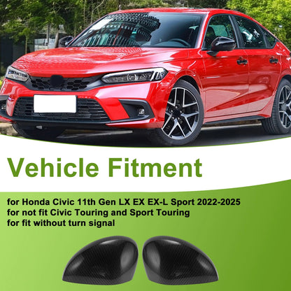 Mirror Cover Cap for Honda Civic 11th Gen (2022-2023)