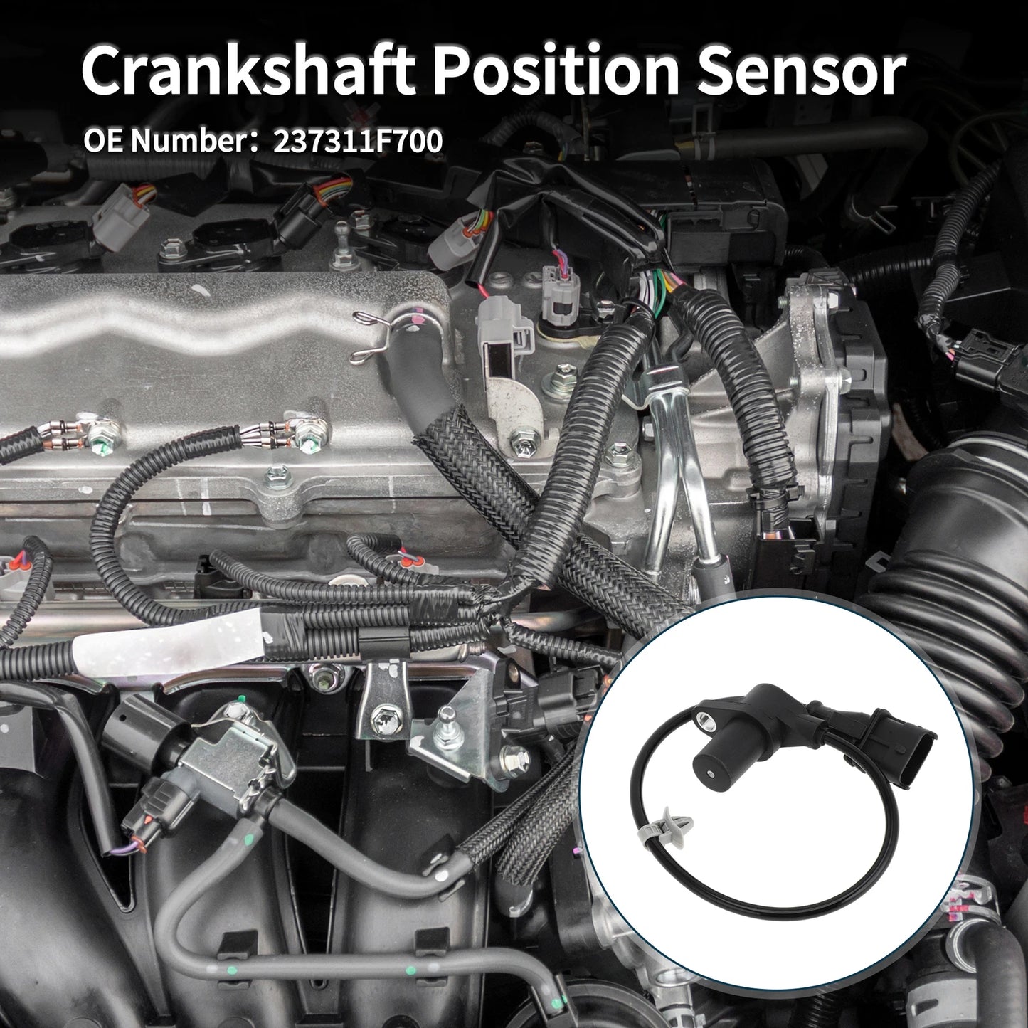 Crankshaft Position Sensor for NISSAN Micra K11 1.4i 16V (2000-2003)