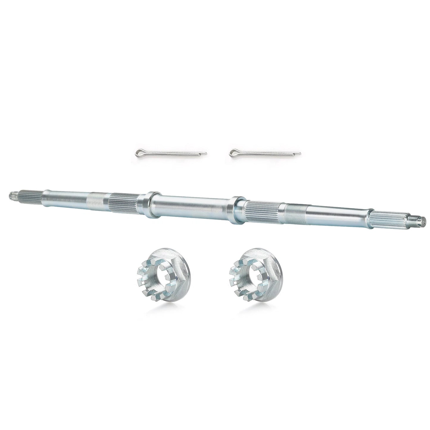 Rear Axle Shaft w/ Wheel Nuts for Honda FourTrax 300 TRX300FW 4x4 1993-2000