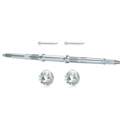 Rear Axle Shaft w/ Wheel Nuts for Honda FourTrax 300 TRX300FW 4x4 1993-2000