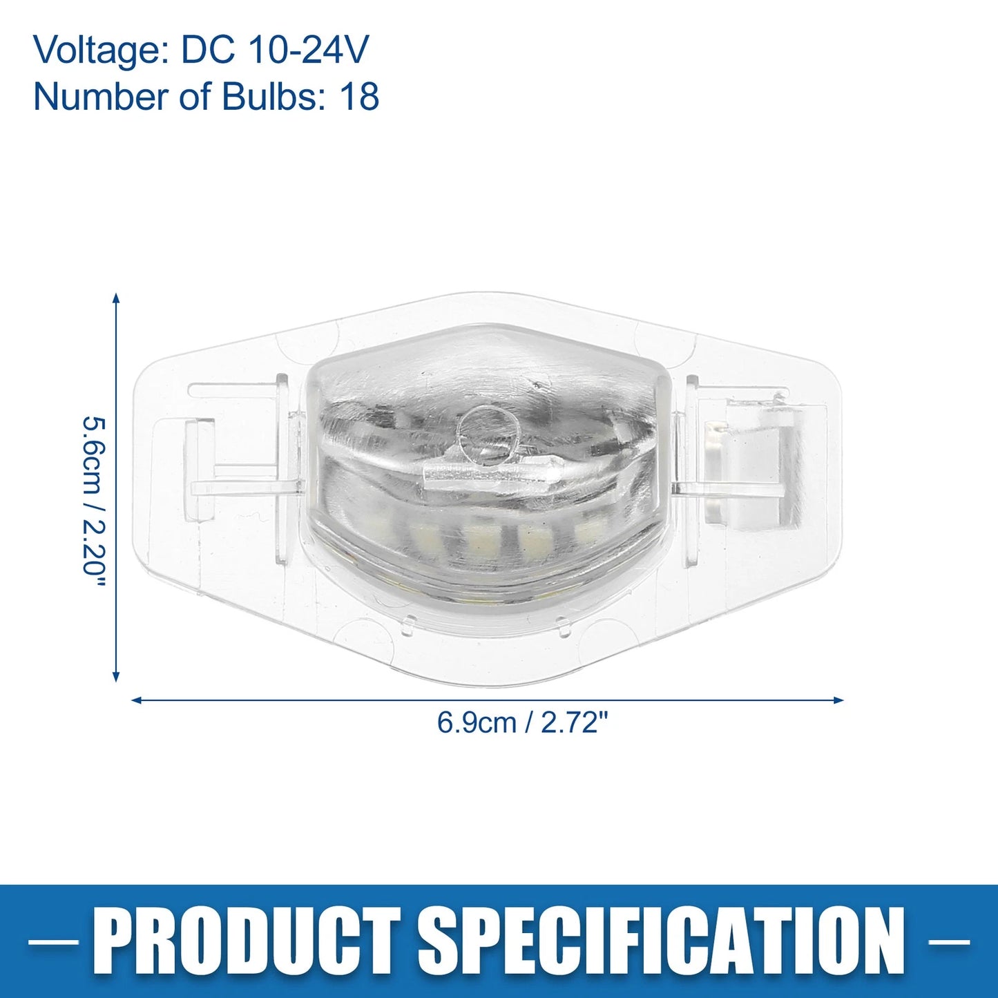 LED License Plate Lights for Honda CR-V (2007-2012)