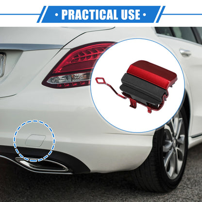 Car Rear Bumper Tow Hook Eye Hole Cover for Mercedes-Benz C300 (2019-2021)