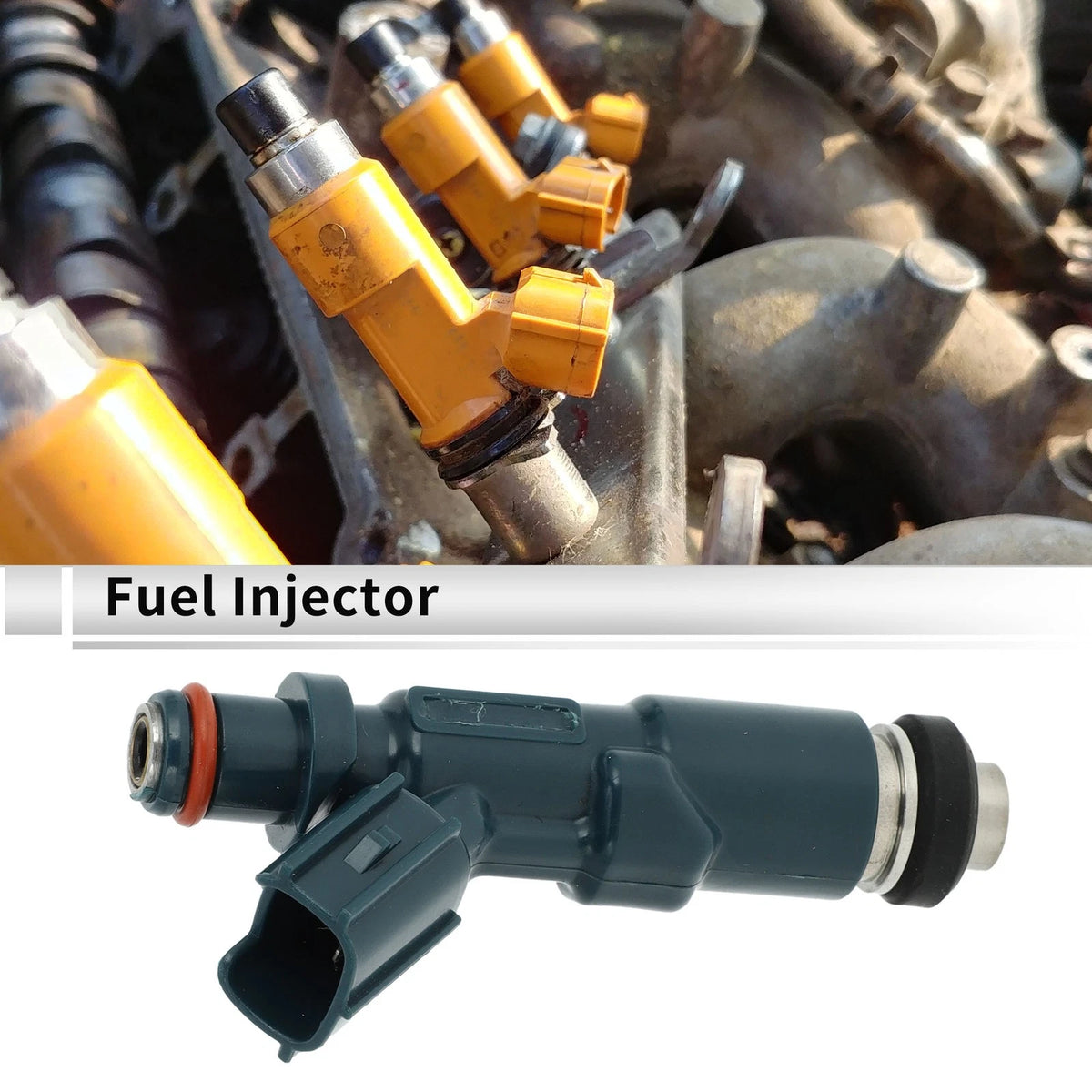 Fuel Injector 1 Pc Dark Blue for Toyota Prius (2001–2009)