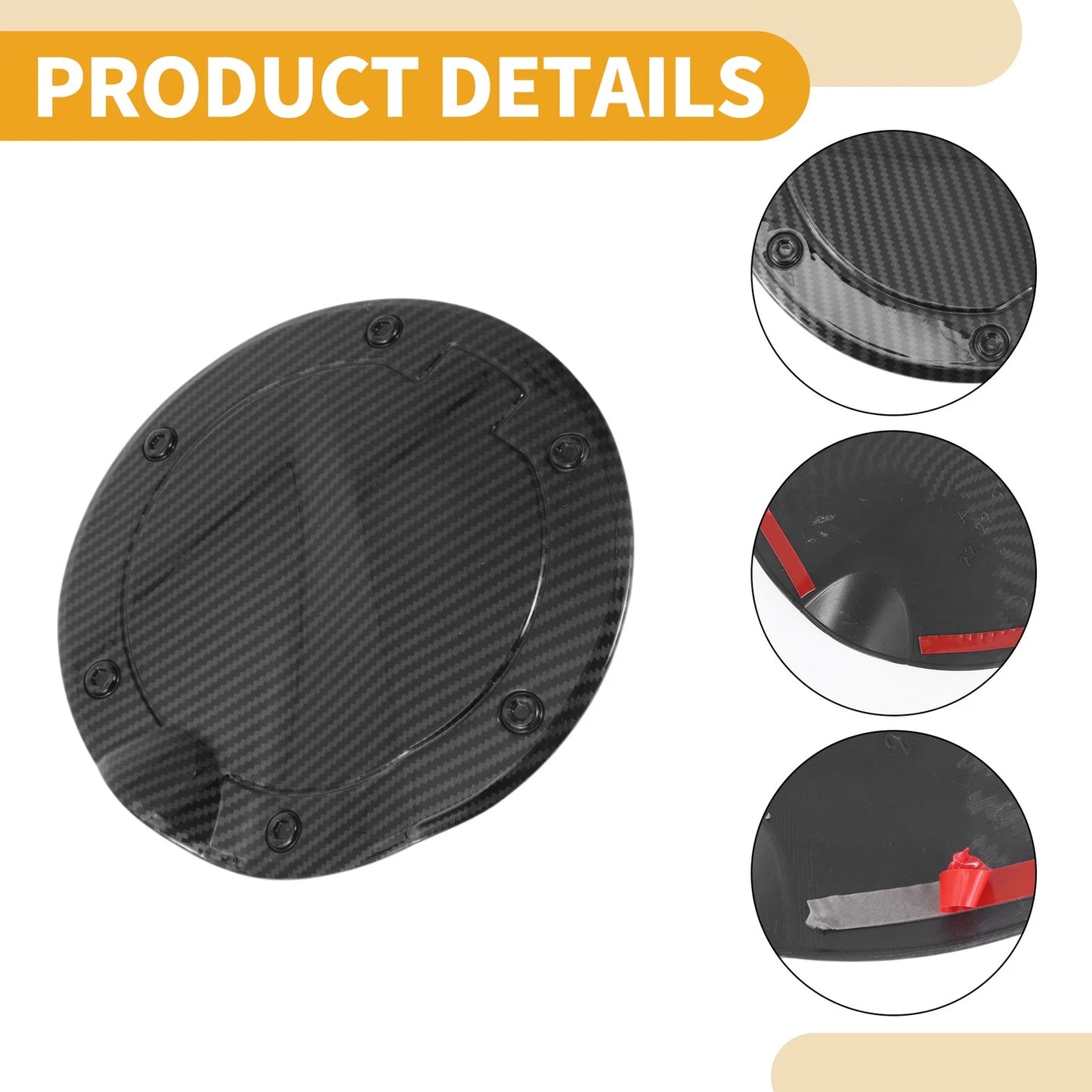 Fuel Tank Door Cap 22-25 for Toyota Tundra (2022–2025)