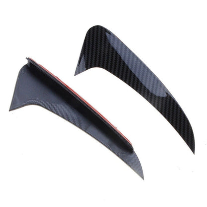Carbon Black Rear Bumper Spoiler Trim Cover for Mercedes Benz C-Class (2015-2021)