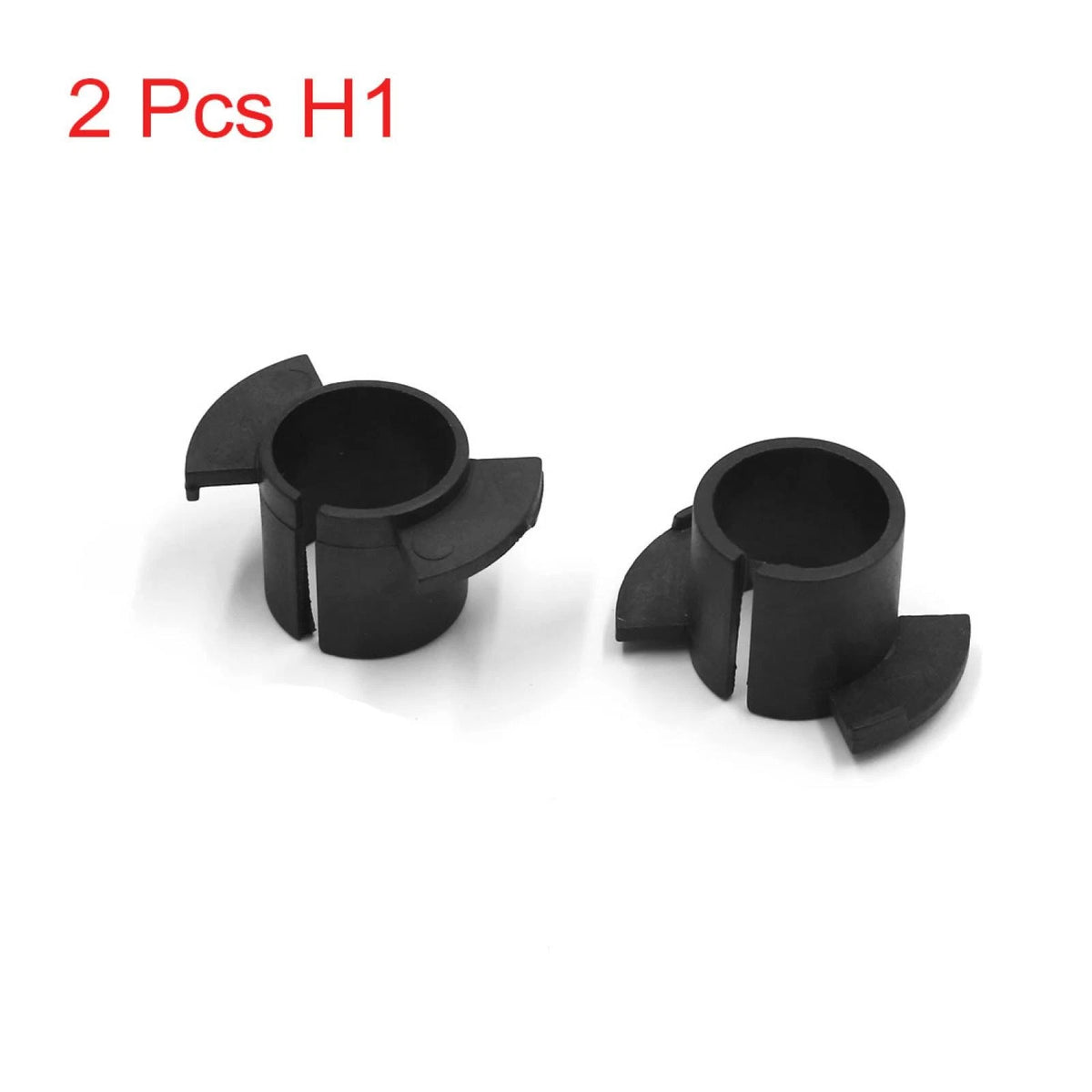 Black H1 Xenon Headlamp Light Clip Adapters for Honda Odyssey (2005-2010)