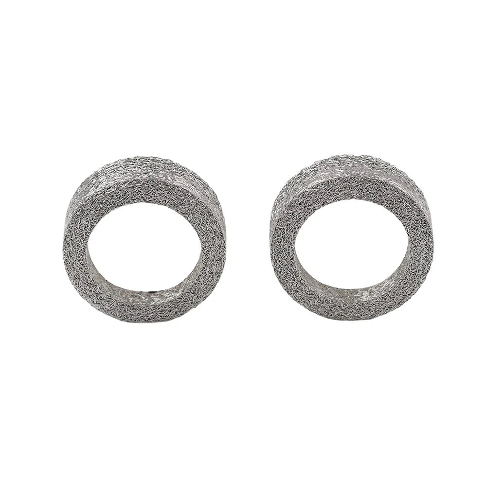2 x Exhaust Crossover Gaskets for Harley Sportster Softail FXST (2000-2023)