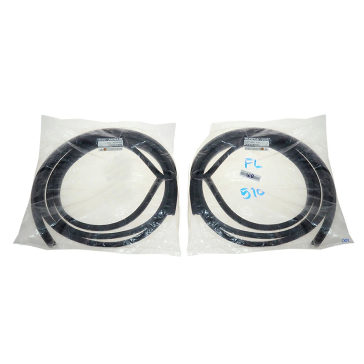 Front Door Weatherstrip x2 for Nissan Datsun Bluebird 510 1600 1968-1973