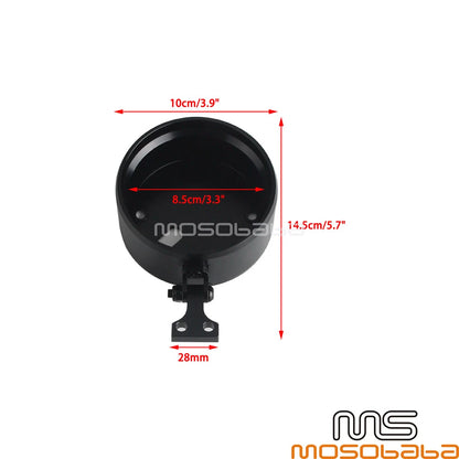 T-Bar Digital Gauge Mount Relocation for Harley Softail Low Rider S Fat Bob (2018-2023)