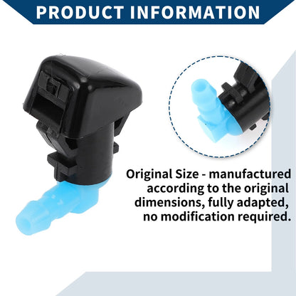 2 x Front Windshield Washer Nozzles for Ford F-450 Super Duty (2011-2016)