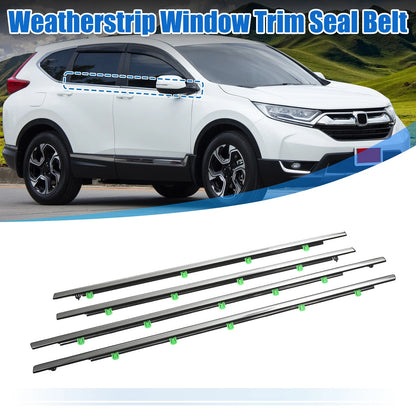 4pcs Weatherstrip Window Trim Seal for Honda CR-V (2012-2016)