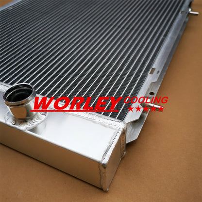 44mm Aluminum Radiator & Fan for Holden Commodore VB VC VH VK V8 (1979-1986)