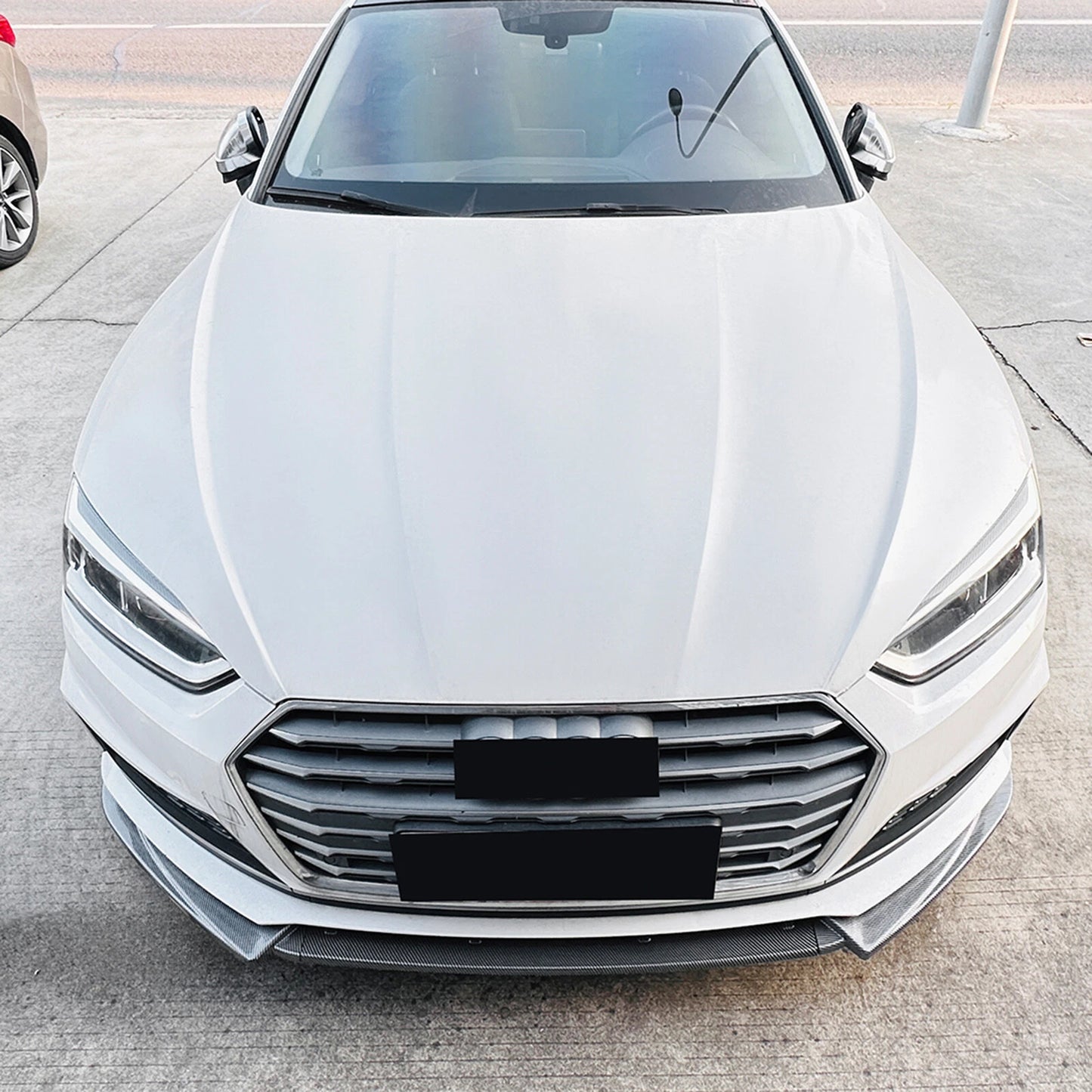 Front Lower Spoiler Lip for Audi A5 S5 Sline (2017-2020)