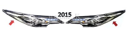 Lower Eyelid Cover Trim for Toyota Fortuner (2015-2016)