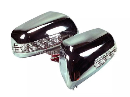 L.E.D Chrome Mirror Covers for Mazda BT50 (2009-2011)