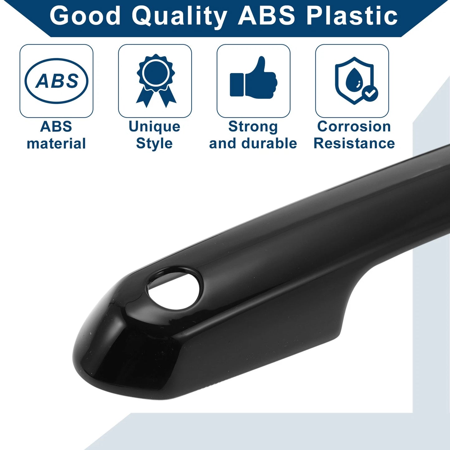 Door Handle Cover Trim for Toyota Rav4 (2019-2024) Black