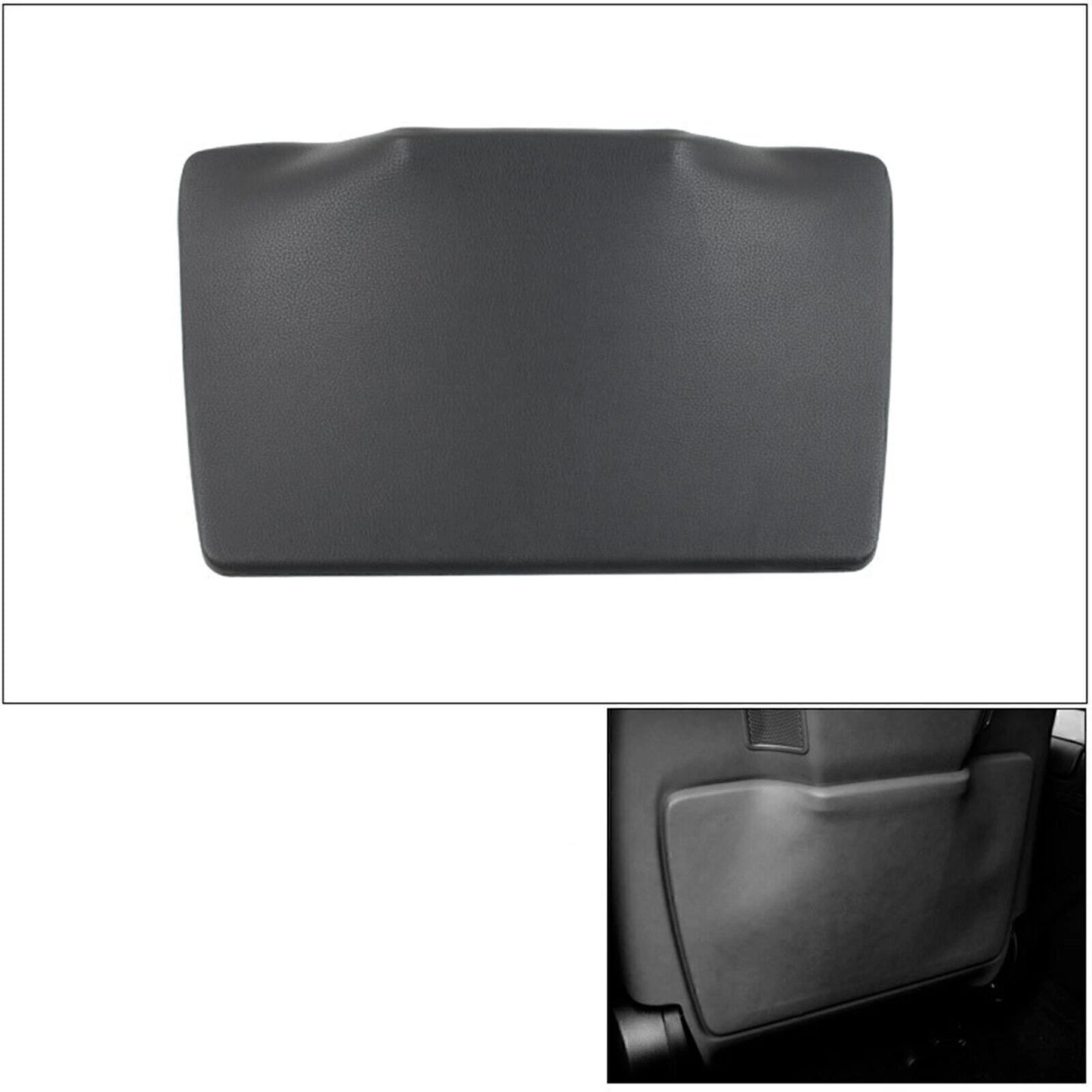 Rear Seatback Storage for Benz S Class W222 S320 S400 (2014-2020) Black Leather