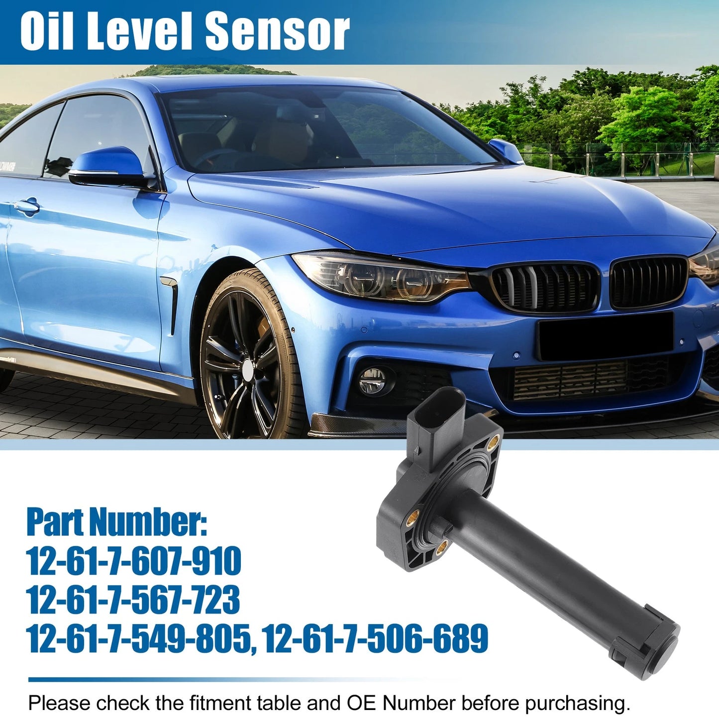 Oil Level Sensor for BMW 128i (2008-2013)