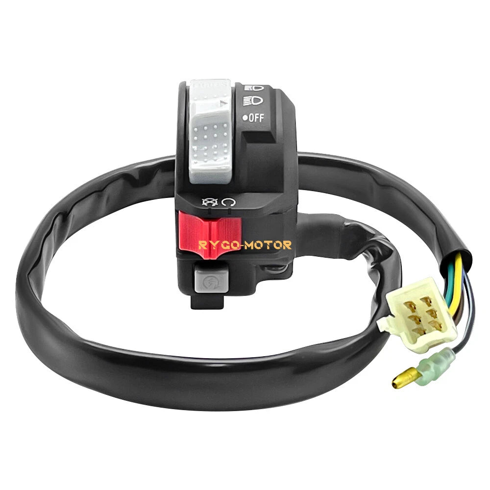 Left Handlebar Start/Stop Switch for Yamaha Warrior 350 YFM350X (1996–2001)