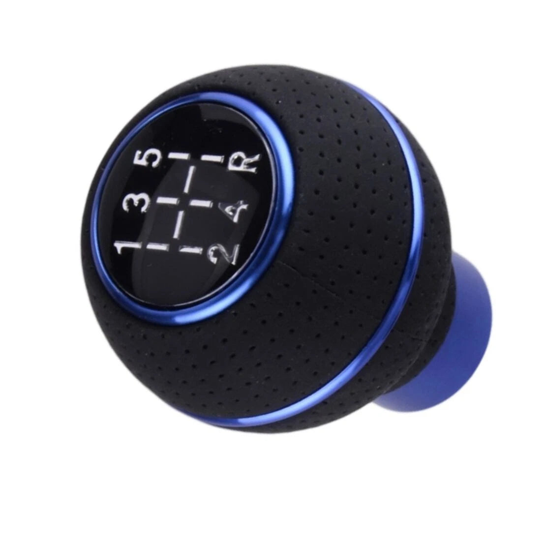 5-Speed Manual Gear Shift Knob for Universal Car - Round Head
