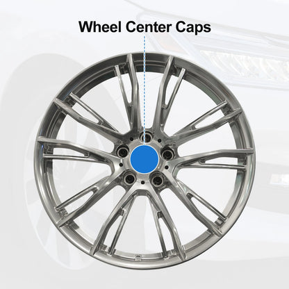 Wheel Center Caps for Lexus LX470 Silver Tone Plastic (2003-2007)