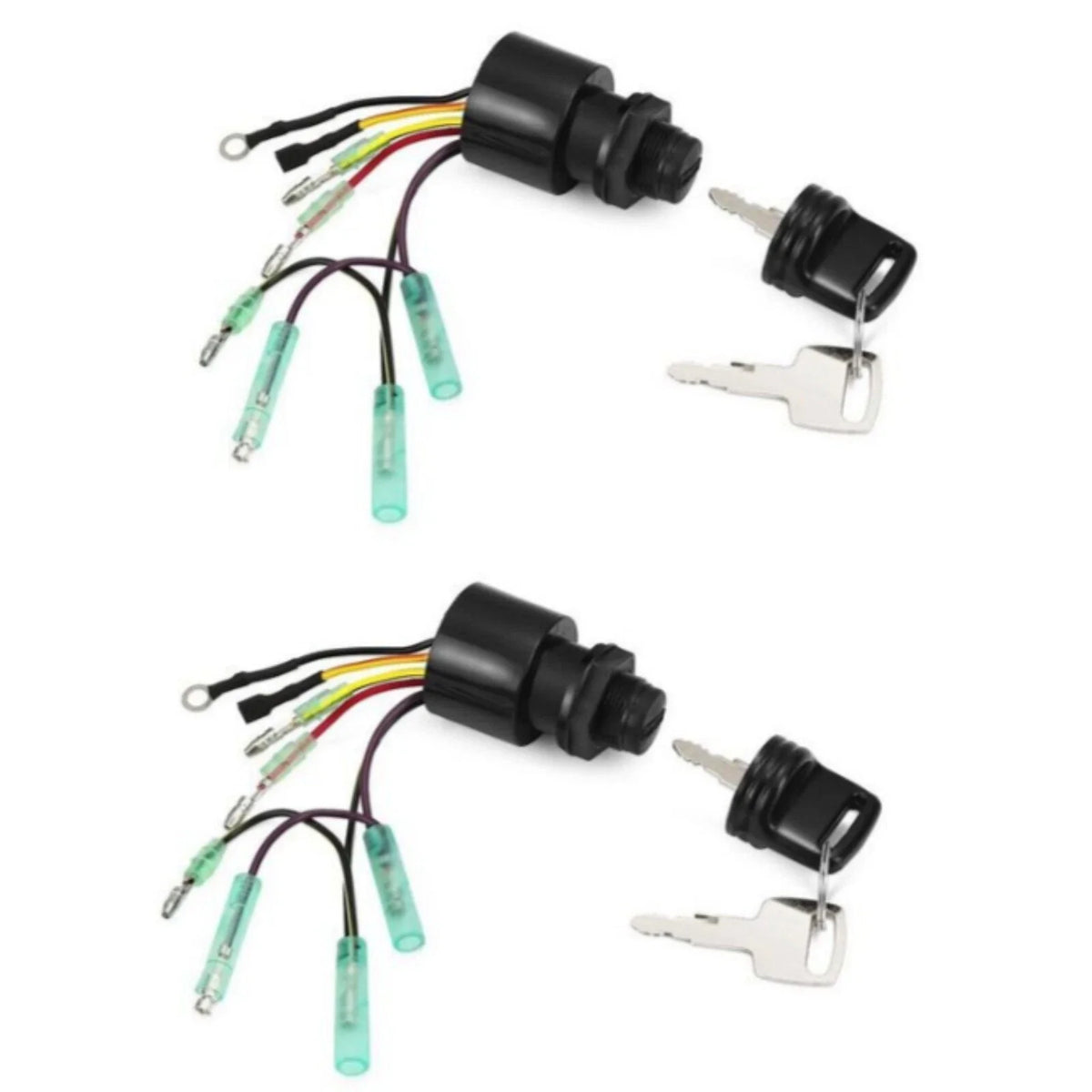 Ignition Key Switch for Mercury Outboard Control Box Motor 1987-2023