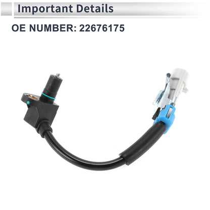 ABS Wheel Speed Sensor 2x for Chevrolet Equinox (2005-2006)