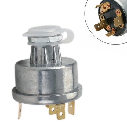 Switch 2 x Tractor Ignition Switch 12V/24V Accessories Durability for Tractor