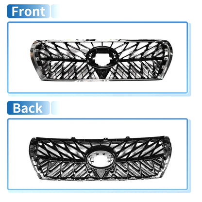 Front Upper Bonnet Bumper Grille for Toyota Land Cruiser LC200 (2008-2015)