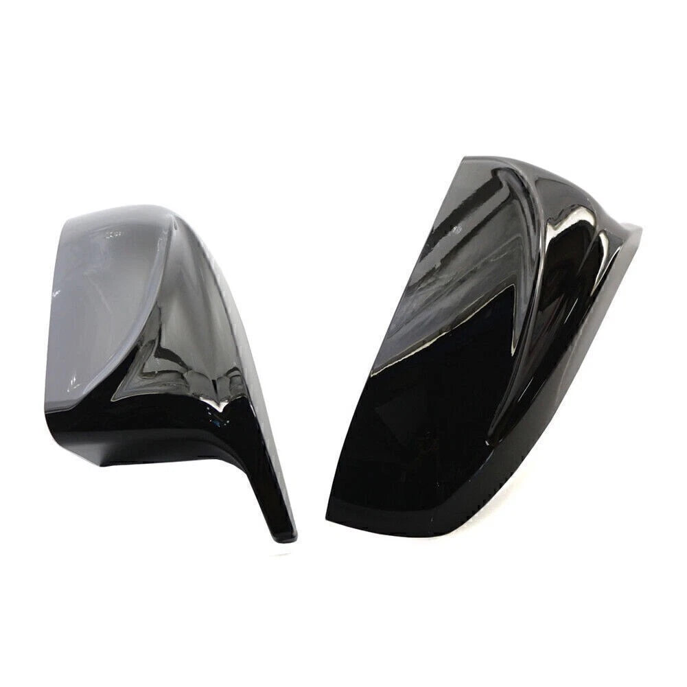 Rear View Mirror Cover Trim for BMW X5 X6 E70 E71 (2007-2013) Glossy Black