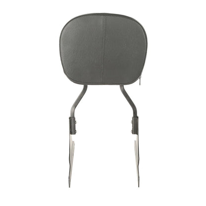 Black Low Backrest Sissy Bar for Harley Softail Custom FXSTC Fat Boy (2000-2017)