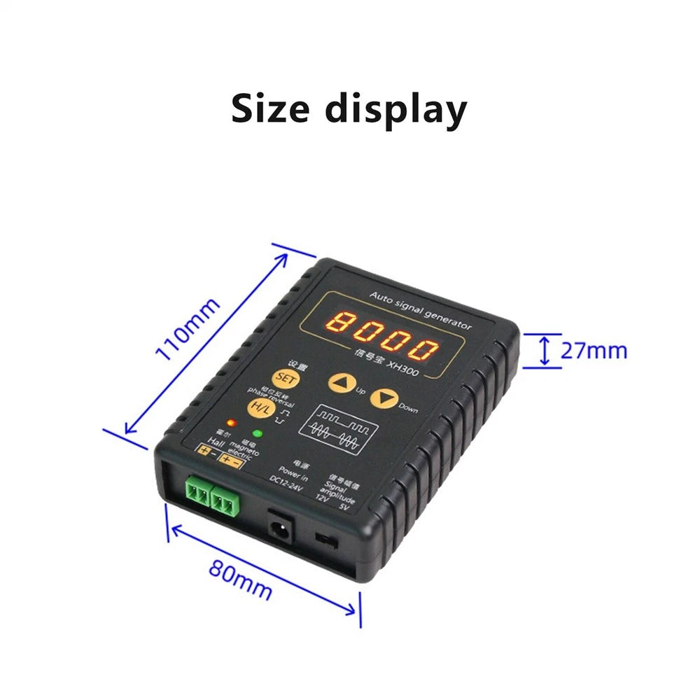 Automotive Sensor Simulator Tester  8000Hz Signal Generator Tool for Vehicle
