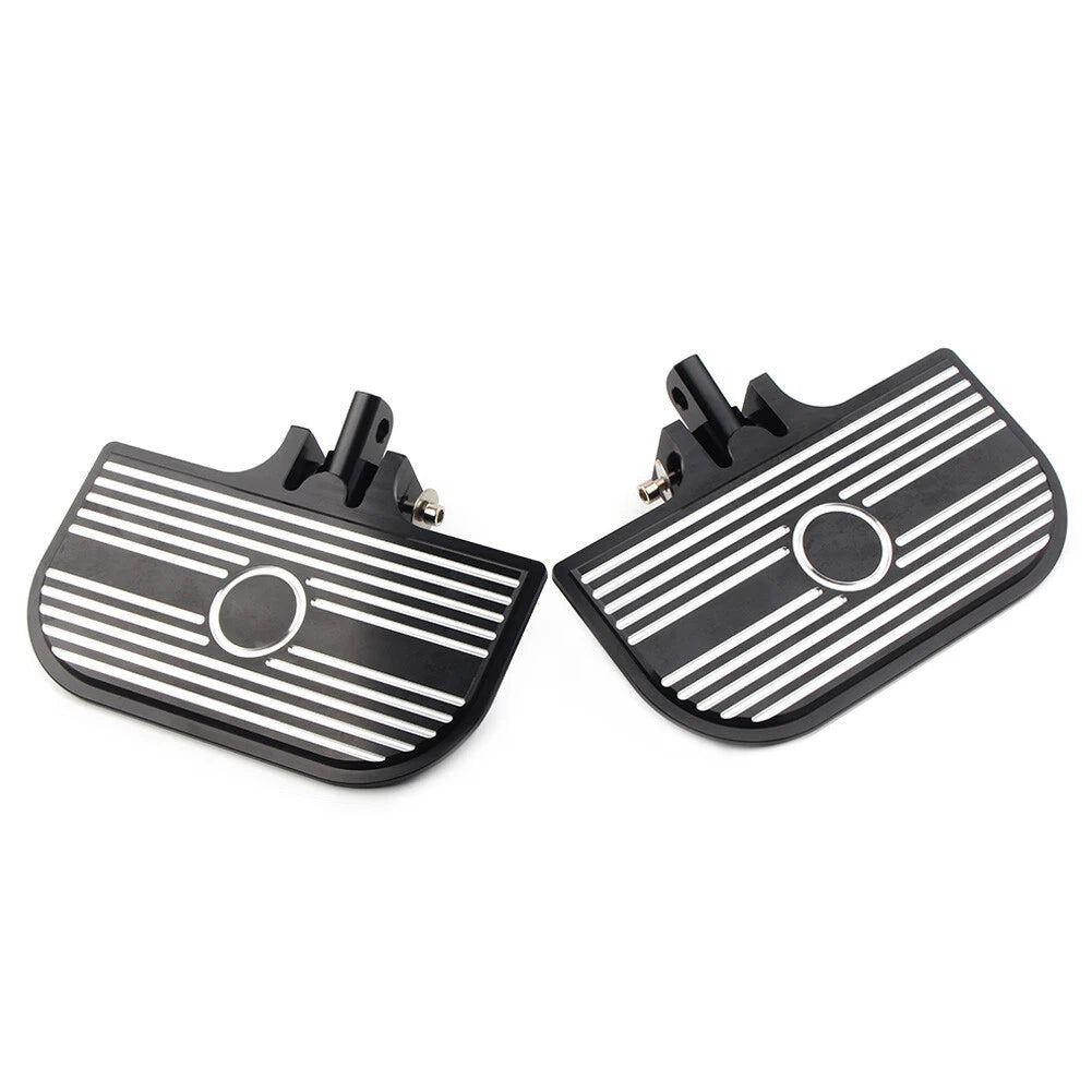 Passenger Floorboards Pedal Pads for Harley Heritage Springer Low Rider