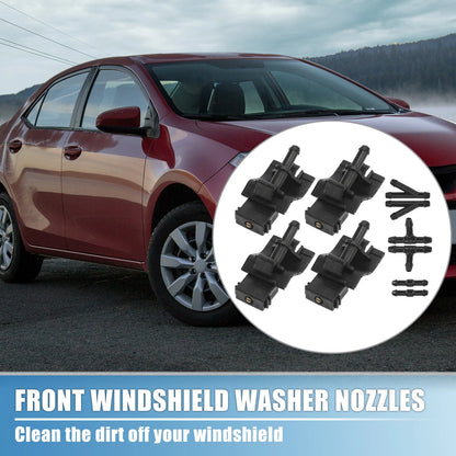 Windshield Washer Nozzles for Toyota Corolla Altis (Set of 4)