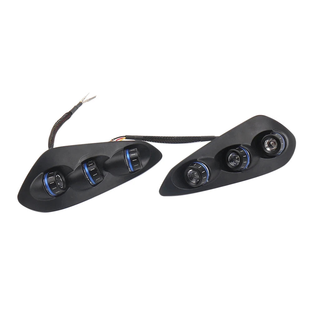 Blue Integrated Tail Light Rear Turn Signal for BMW S1000RR (2023-2024)