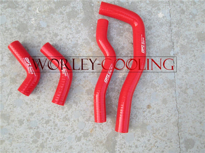 RED Silicone Radiator Hose Kit for Honda CRF450X CRF450 2005-2016
