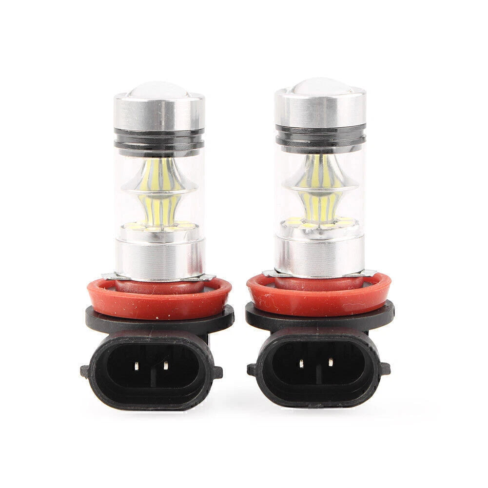 H8/H11 6000K 100W LED Fog Driving Light Bulbs for Car